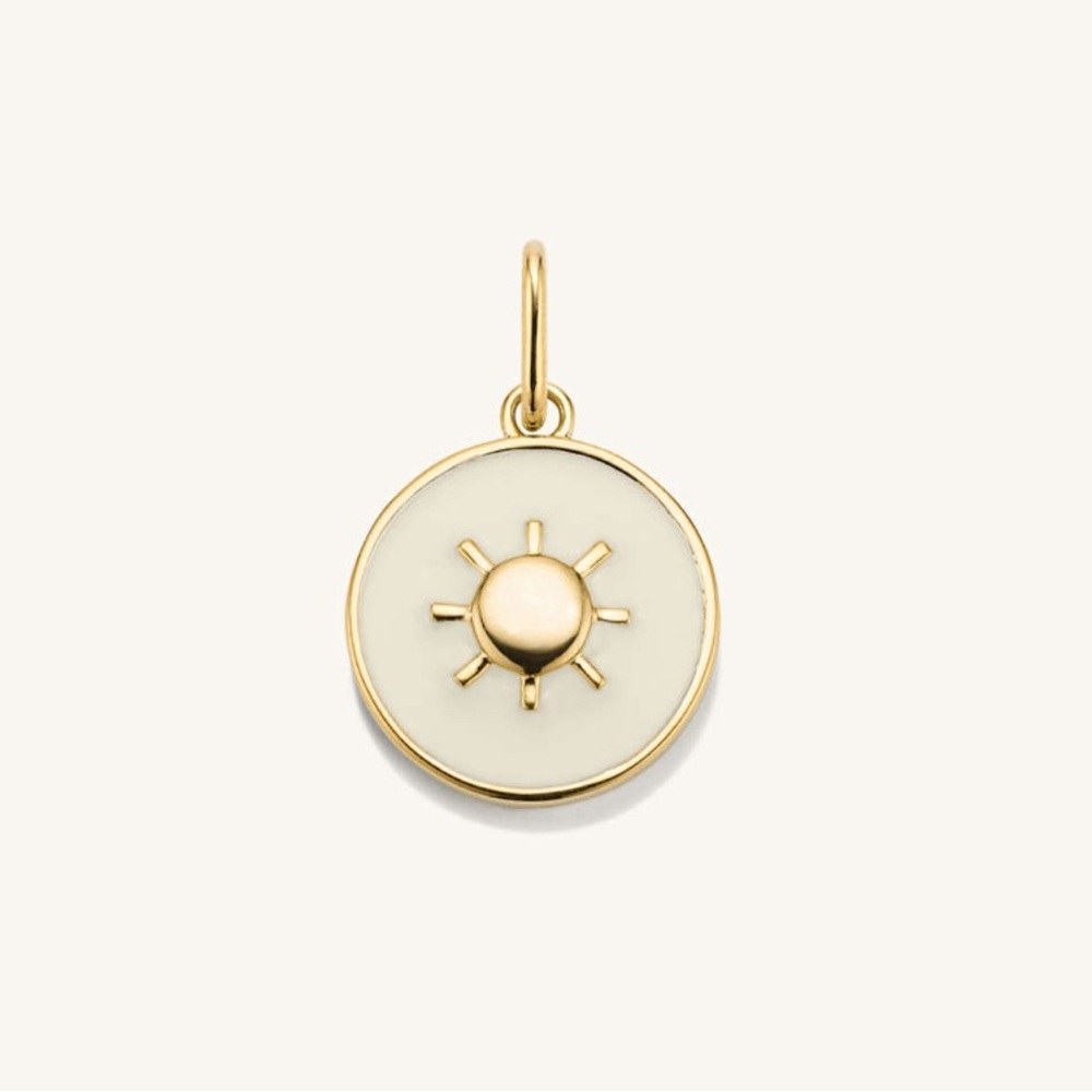Mejuri x Matilda Djerf Sun Charm Pendant